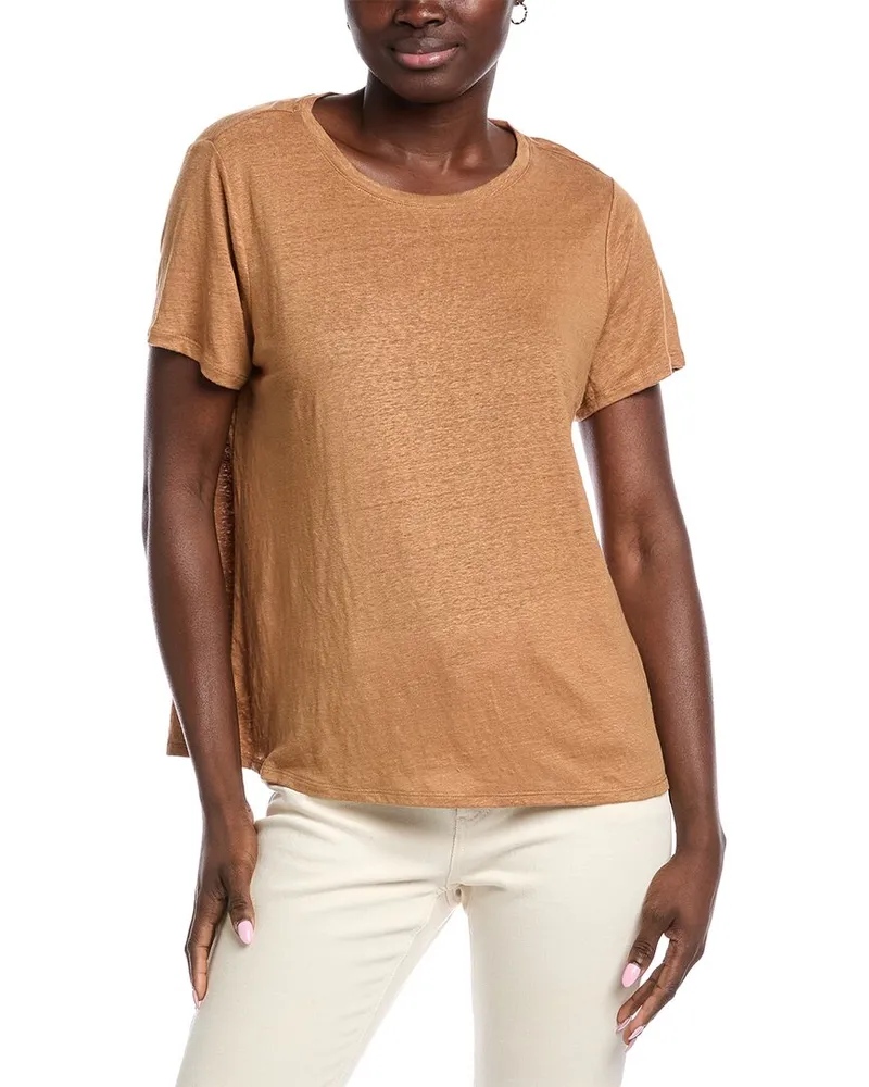 Eileen Fisher Linen T-Shirt Nocolor