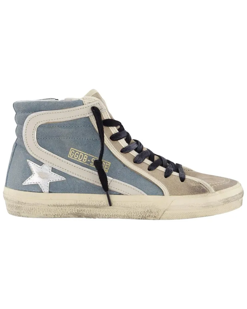 Golden Goose Slide Classic Suede Sneaker Nocolor