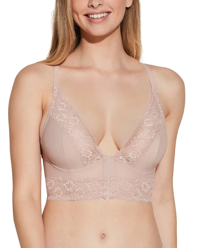 Cosabella Forever Front Close Racer Bra Nocolor