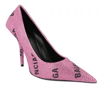 Square Knife Leather Pump