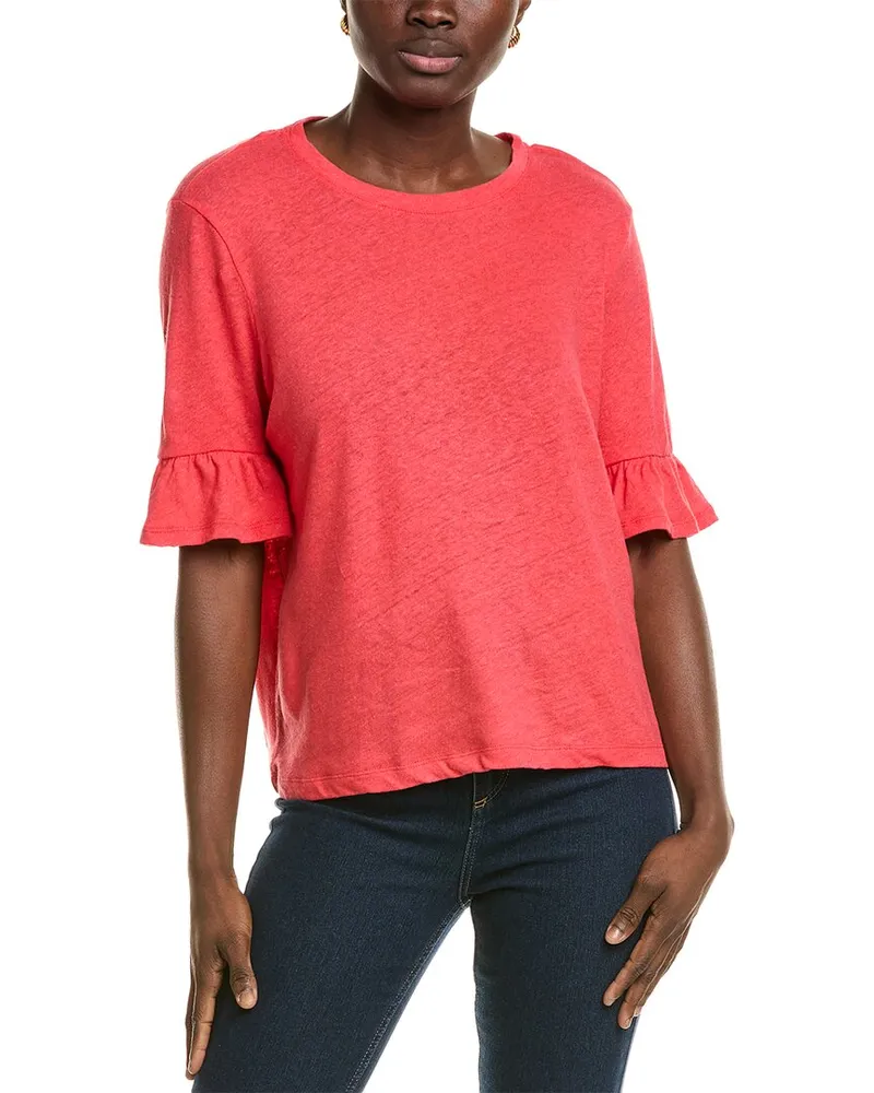 L.K.Bennett  Gene Linen-Blend Top Nocolor