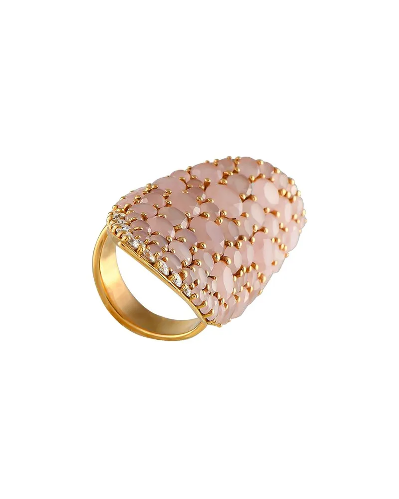 Pasquale Bruni 18K 0.78 ct. tw. Diamond & Quartz Ring (Authentic Pre-Loved Nocolor