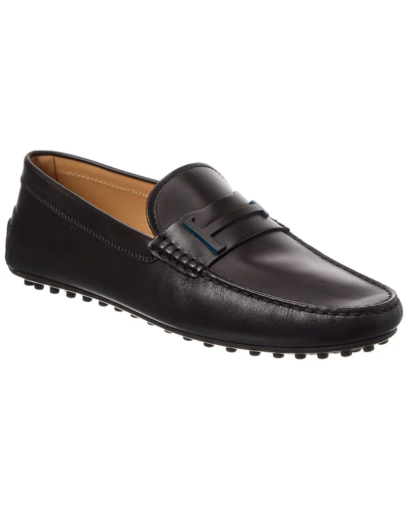 TOD'S TOD’s City Gommino Leather Loafer Black