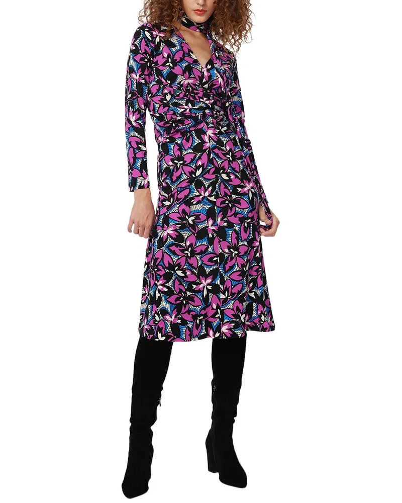 Diane von Furstenberg Marsha Wool-Blend Dress Nocolor