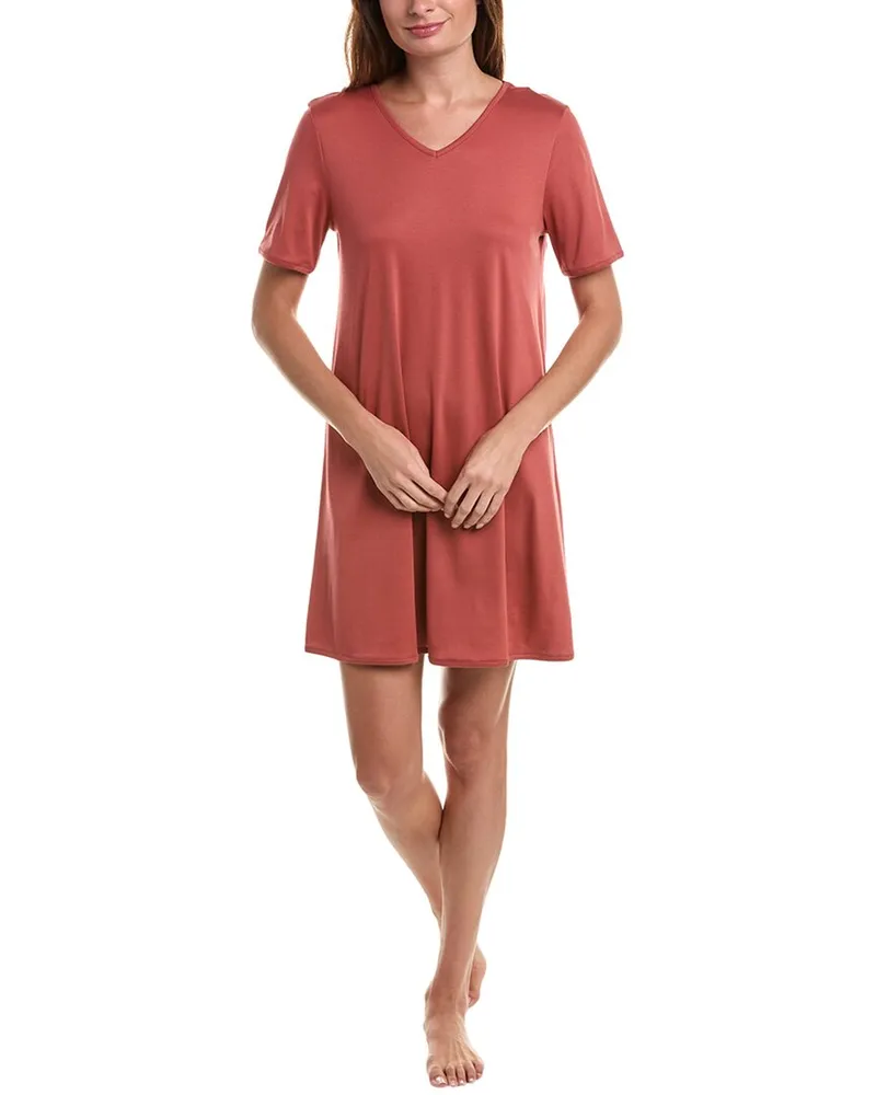 Hanro Cleo Nightdress Red