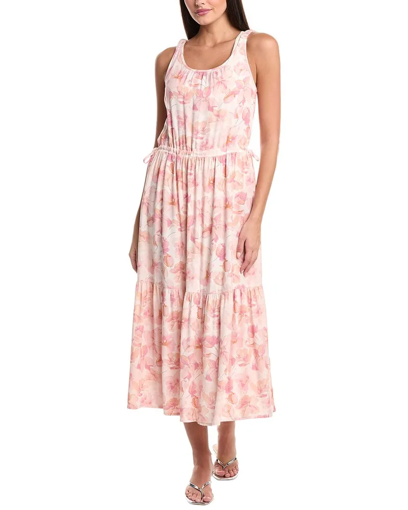 Splendid Sutton Floral Maxi Dress Pink