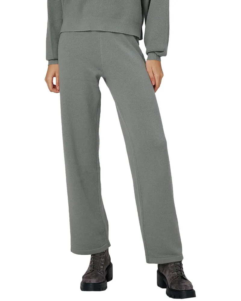 Diane von Furstenberg Jax Wool & Cashmere-Blend Pant Nocolor
