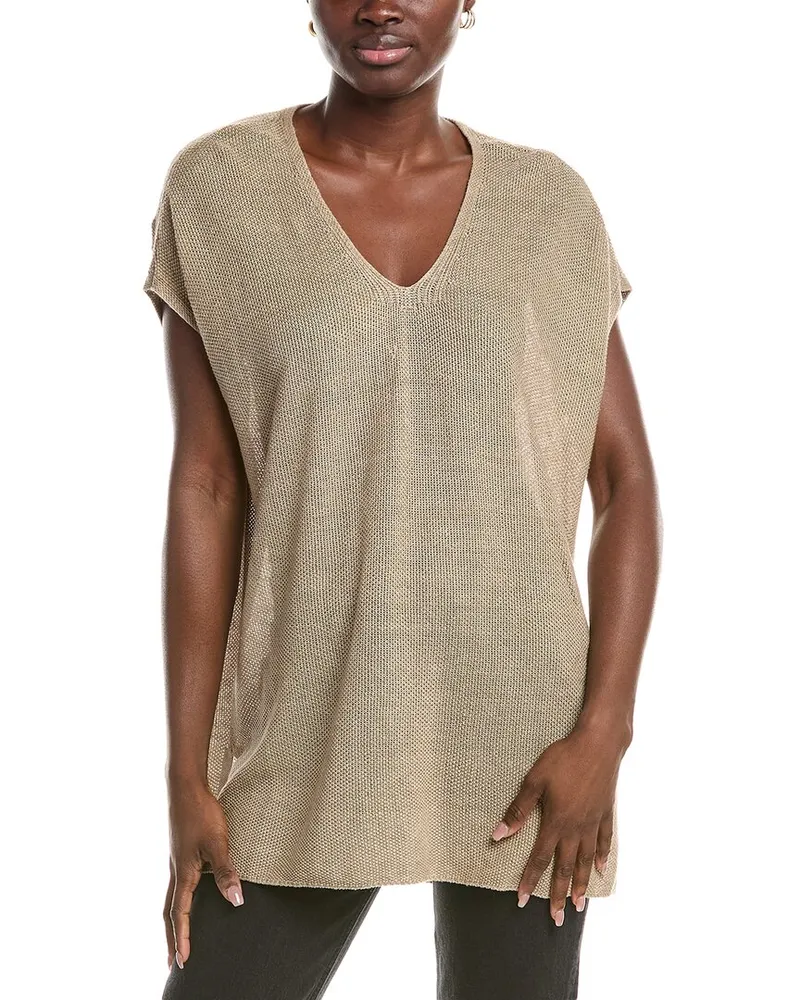 Eileen Fisher Linen Tunic Nocolor