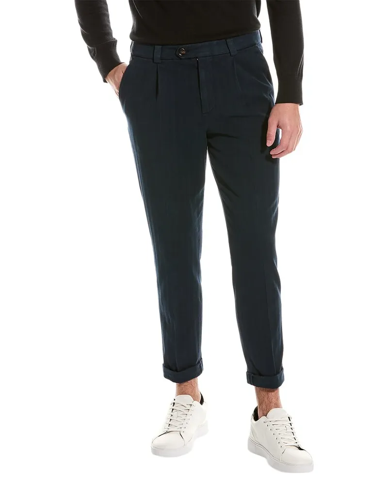 Brunello Cucinelli Leisure Fit Trouser Nocolor