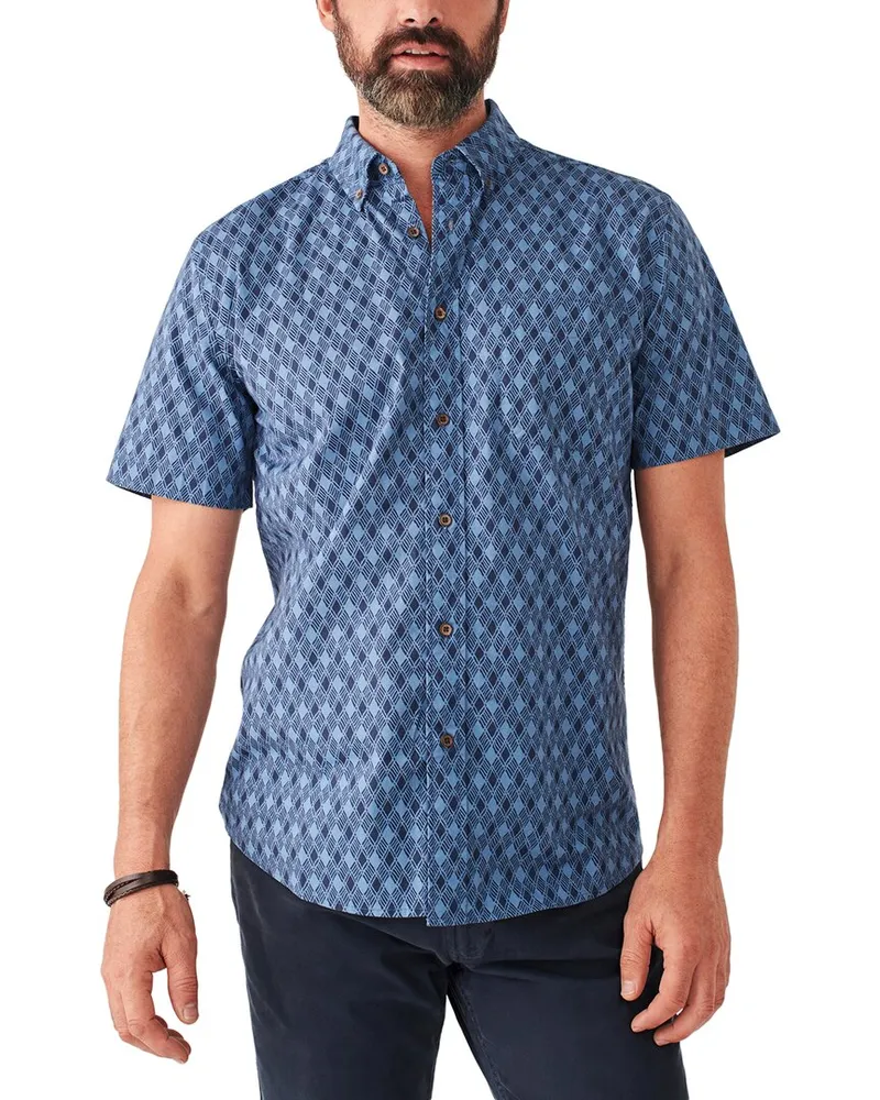 Faherty Ss Stretch Playa Shirt Nocolor