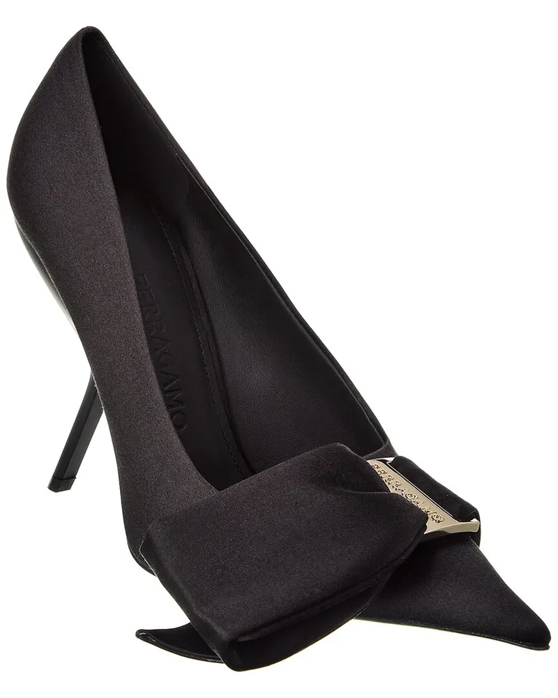 Ferragamo Ferragamo Erica X5 Satin Pump Black