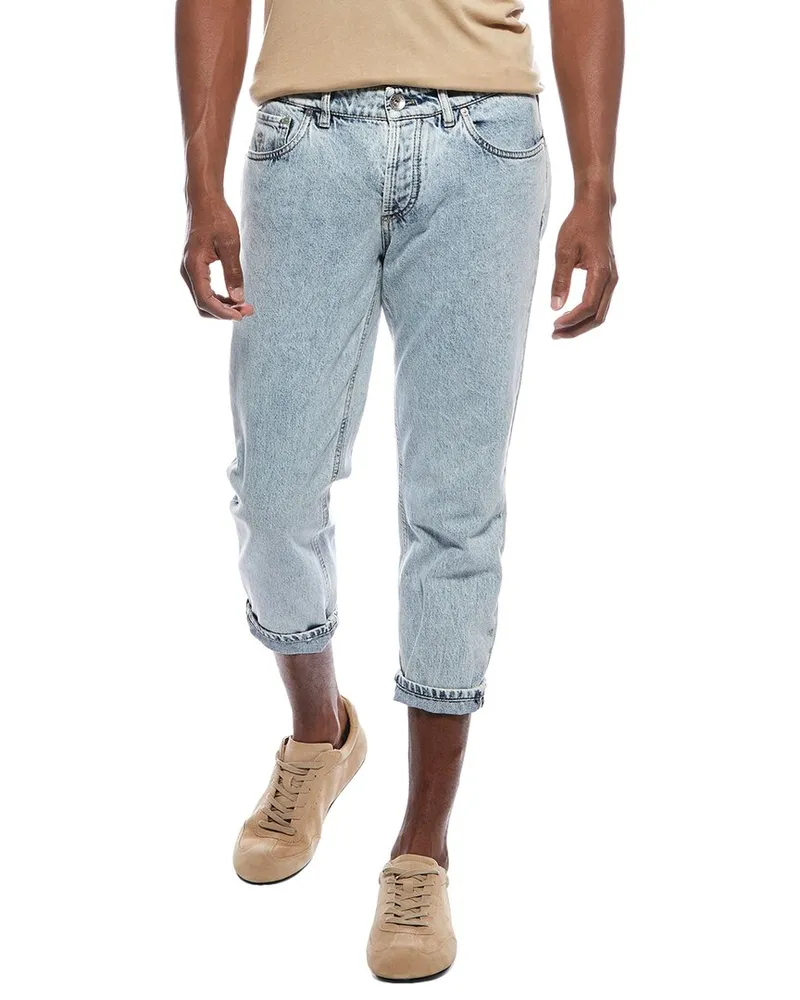 Brunello Cucinelli Light Wash Traditional Jean Nocolor