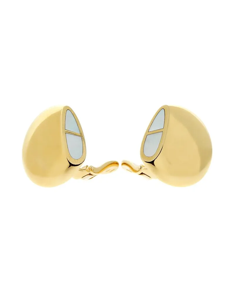 Hermès 18K Pearl Clip-On Earrings (Authentic Pre-Loved Nocolor