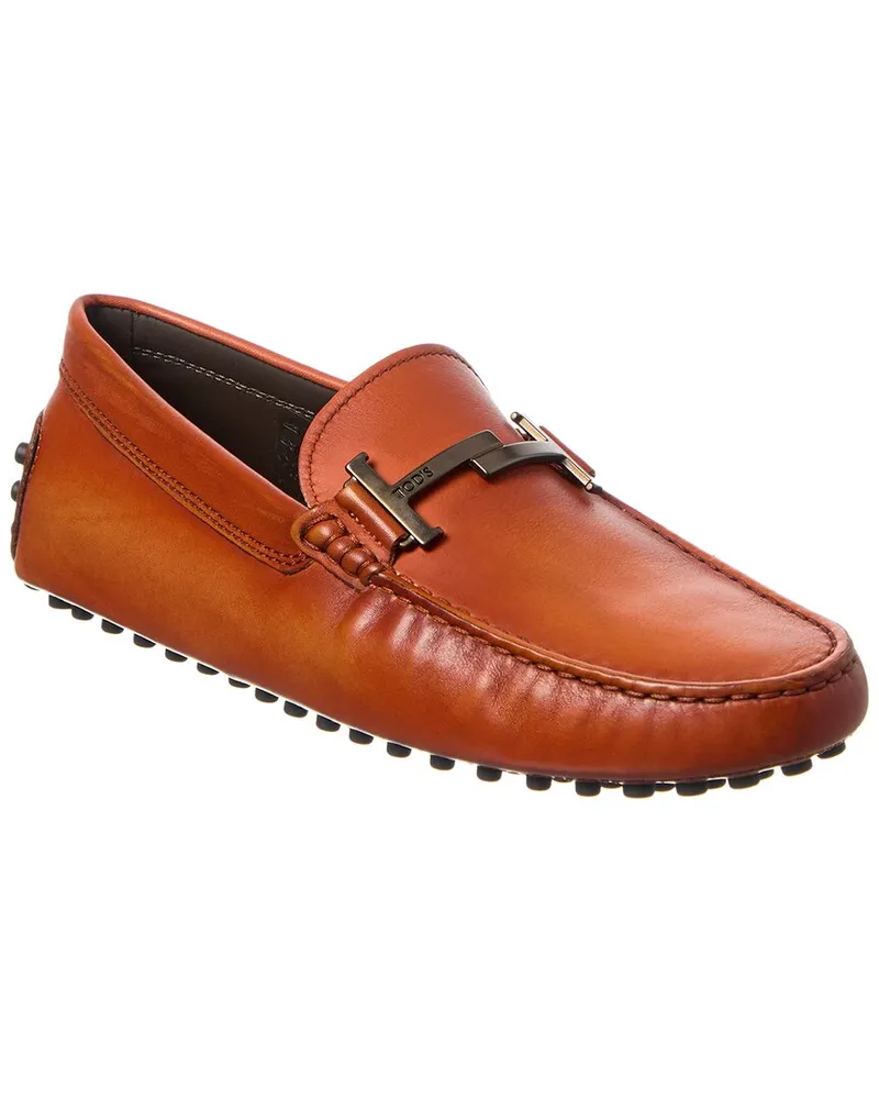 TOD'S TOD’s Gommino Leather Loafer Orange