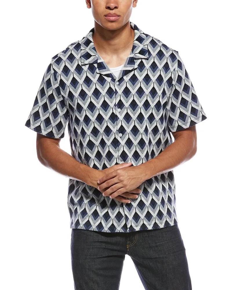 Jason Wu Jacquard Shirt Blue