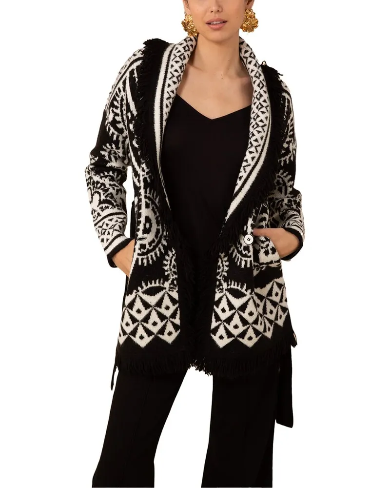 Hale Bob Alessandra Wool-Blend Cardigan Nocolor