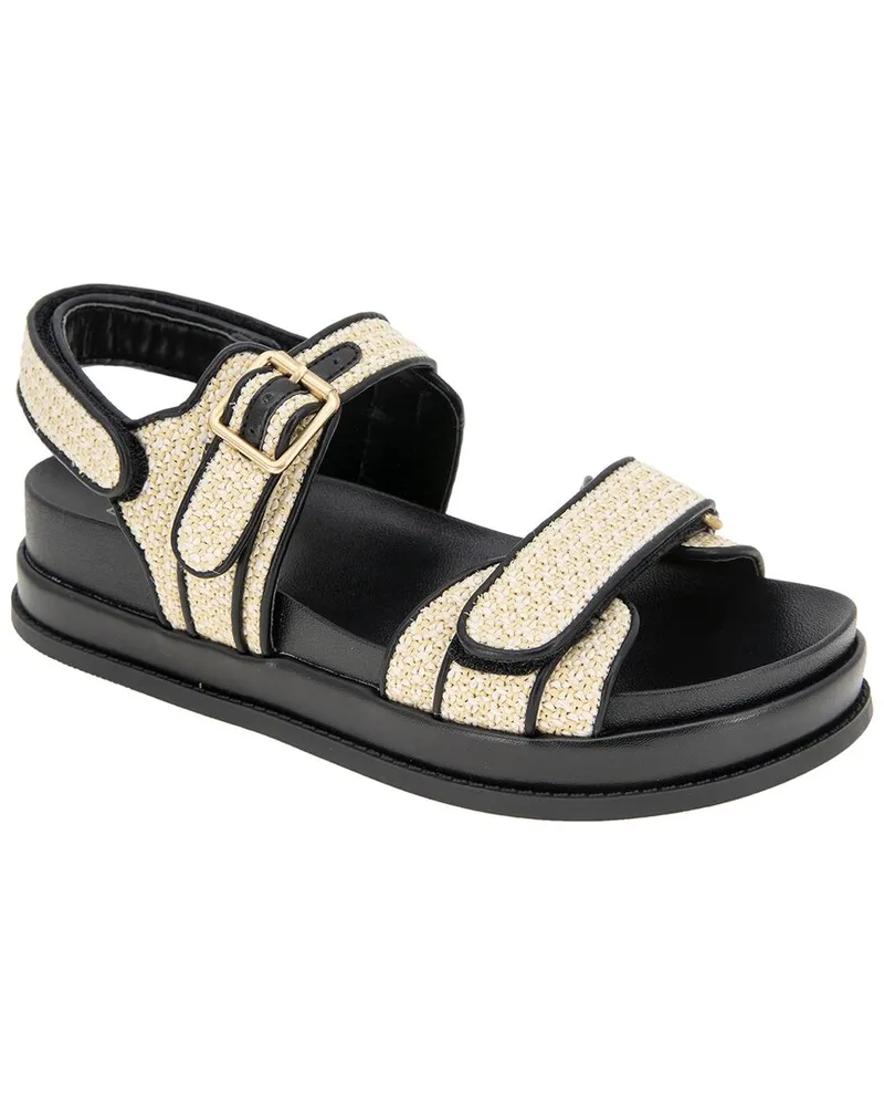 BCBGMAXAZRIA Bara Raffia Sandal Nocolor