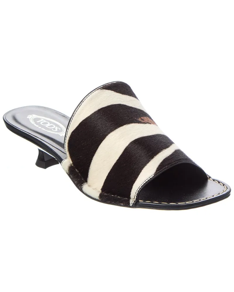 TOD'S TOD’s Haircalf Sandal Black