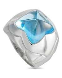 Bulgari Bulgari 18K Topaz Ring (Authentic Pre-Owned 