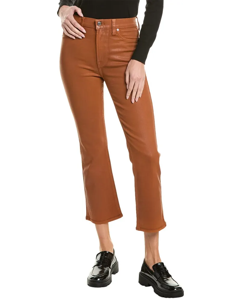 7 for all mankind High-Rise Slim Kick Jean Nocolor