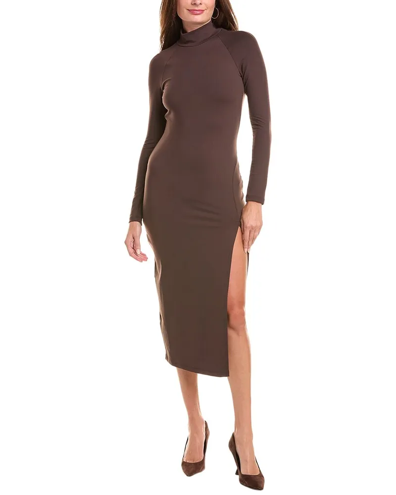 Susana Monaco Open Back Dress Brown