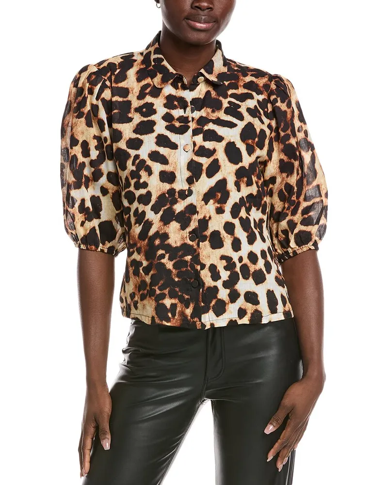 7 for all mankind Blouse Tan