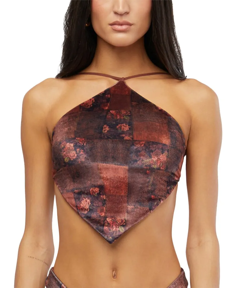 WeWoreWhat Bungee Bandana Top Nocolor