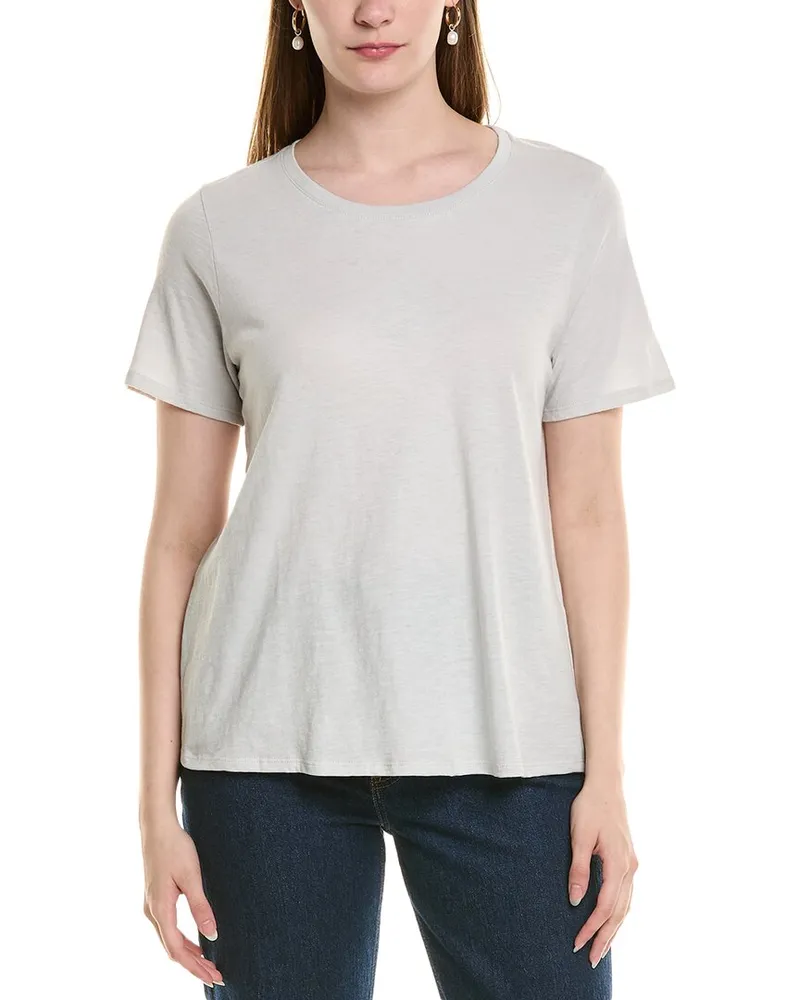 Eileen Fisher Crewneck T-Shirt Grey