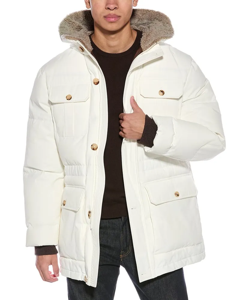 Brunello Cucinelli Quilted Down Coat Nocolor