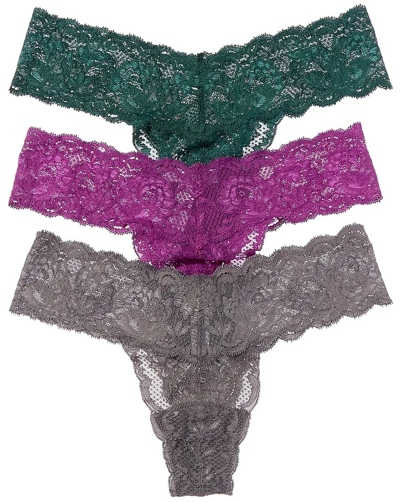 Cosabella 3pk Never Say Never Lowrider Thong Nocolor
