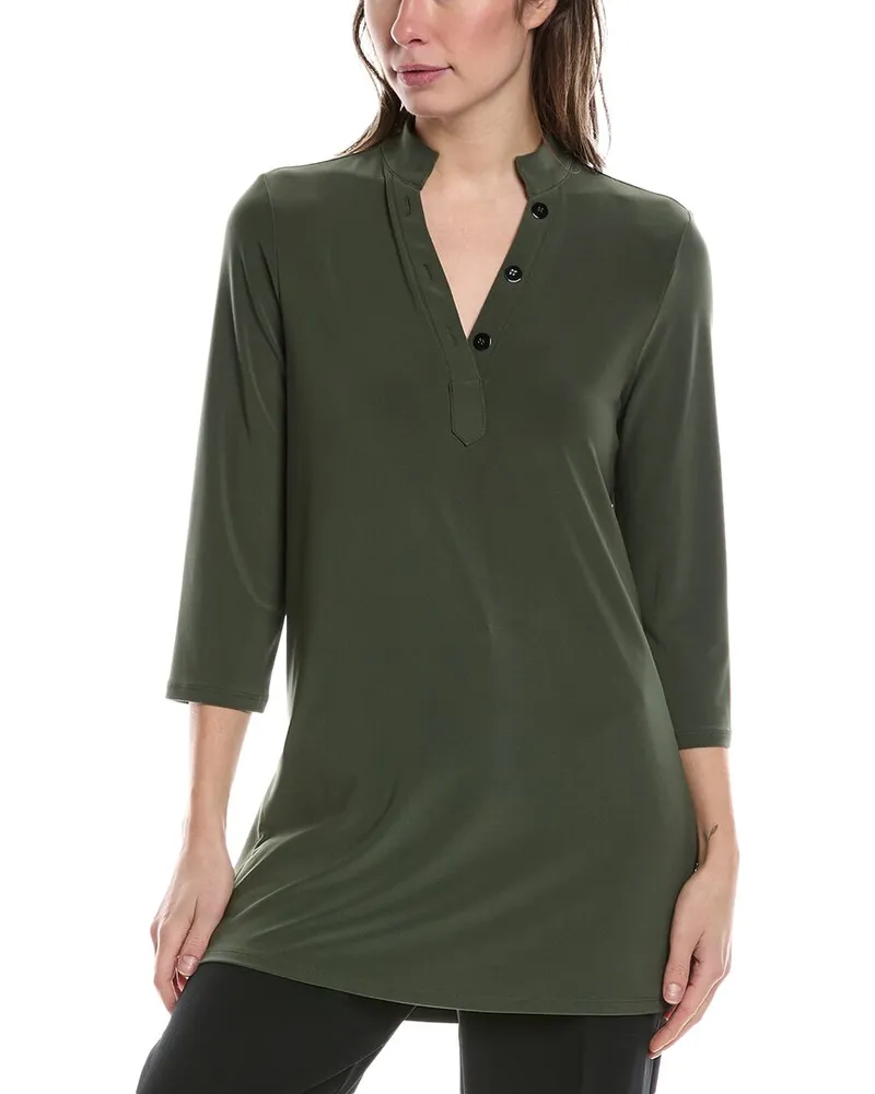 Joseph Ribkoff High-Low Tunic Shirt Green