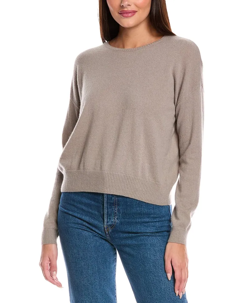 Splendid Tori Cashmere Sweater Grey