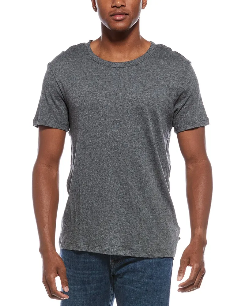7 for all mankind Feather Weight T-Shirt Grey