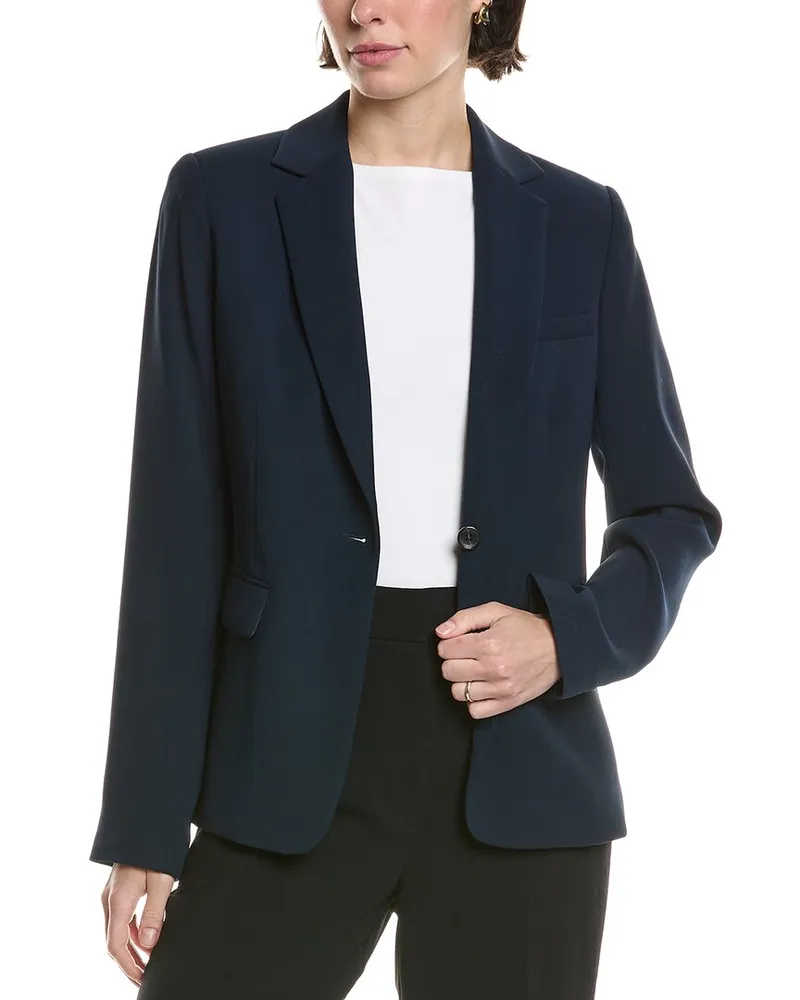 Vince Soft Suiting Blazer Blue