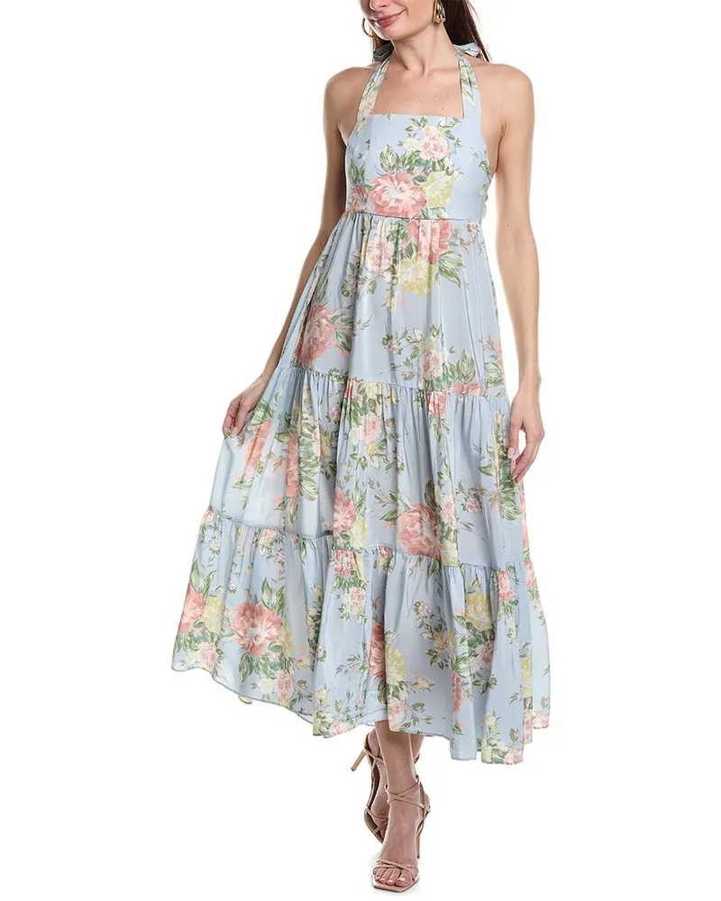 Yumi Kim Tinsley Maxi Dress Blue