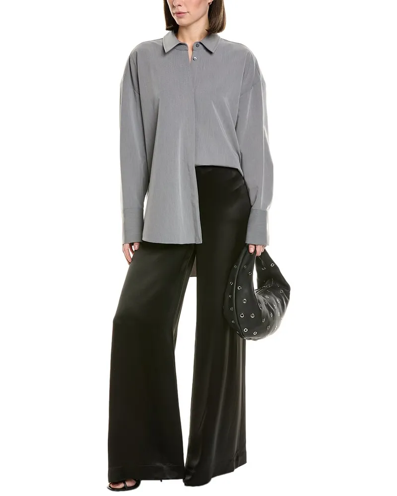 STAUD Colton Shirt Grey