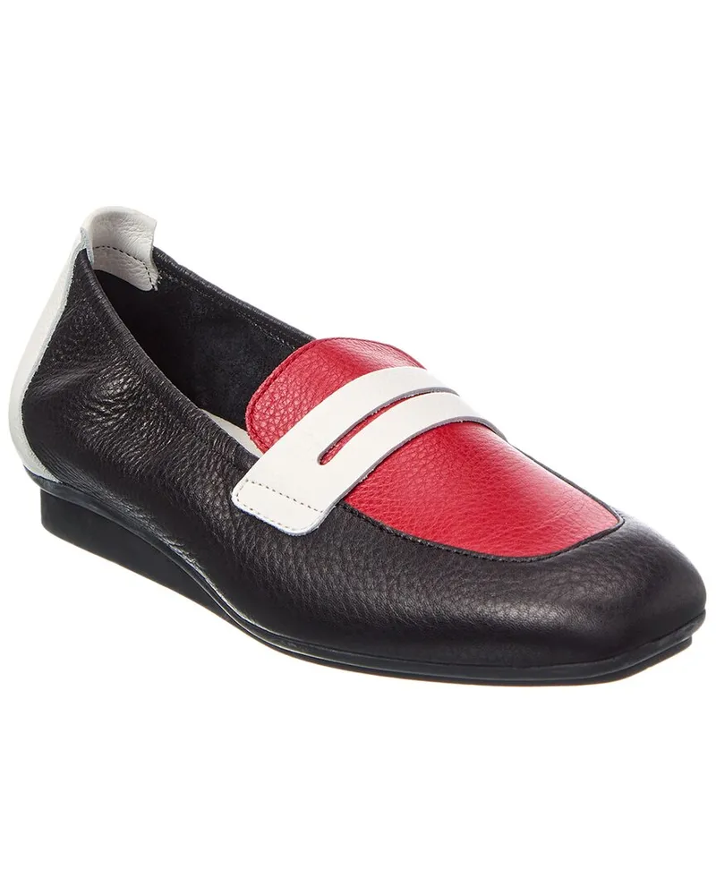 Arche Matana Leather Loafer Black
