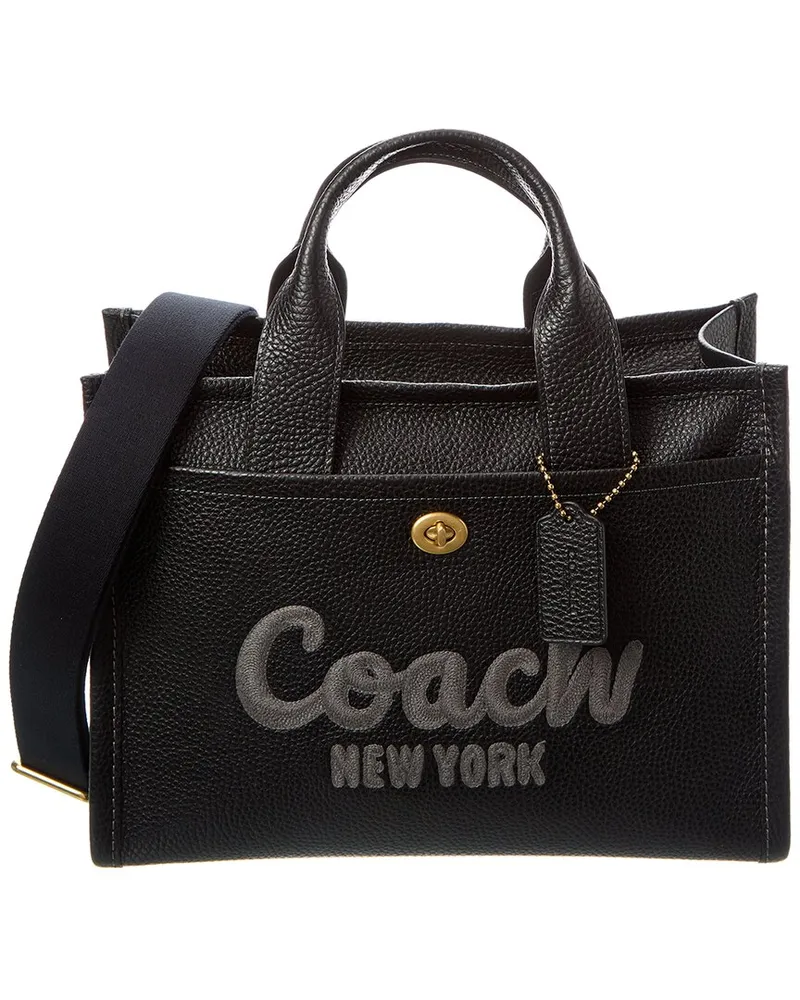 Coach Cargo Leather Tote Nocolor