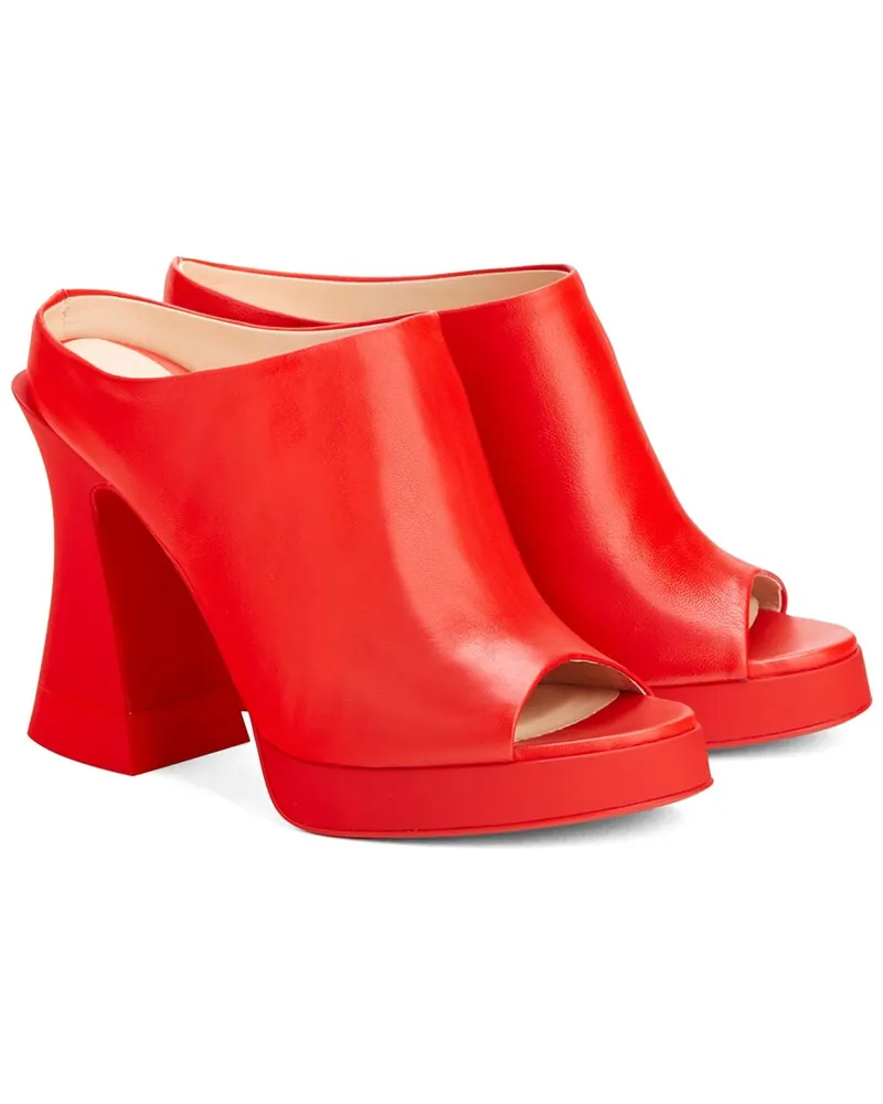 Attilio Giusti Leombruni Janis Mule Leather Mule Nocolor