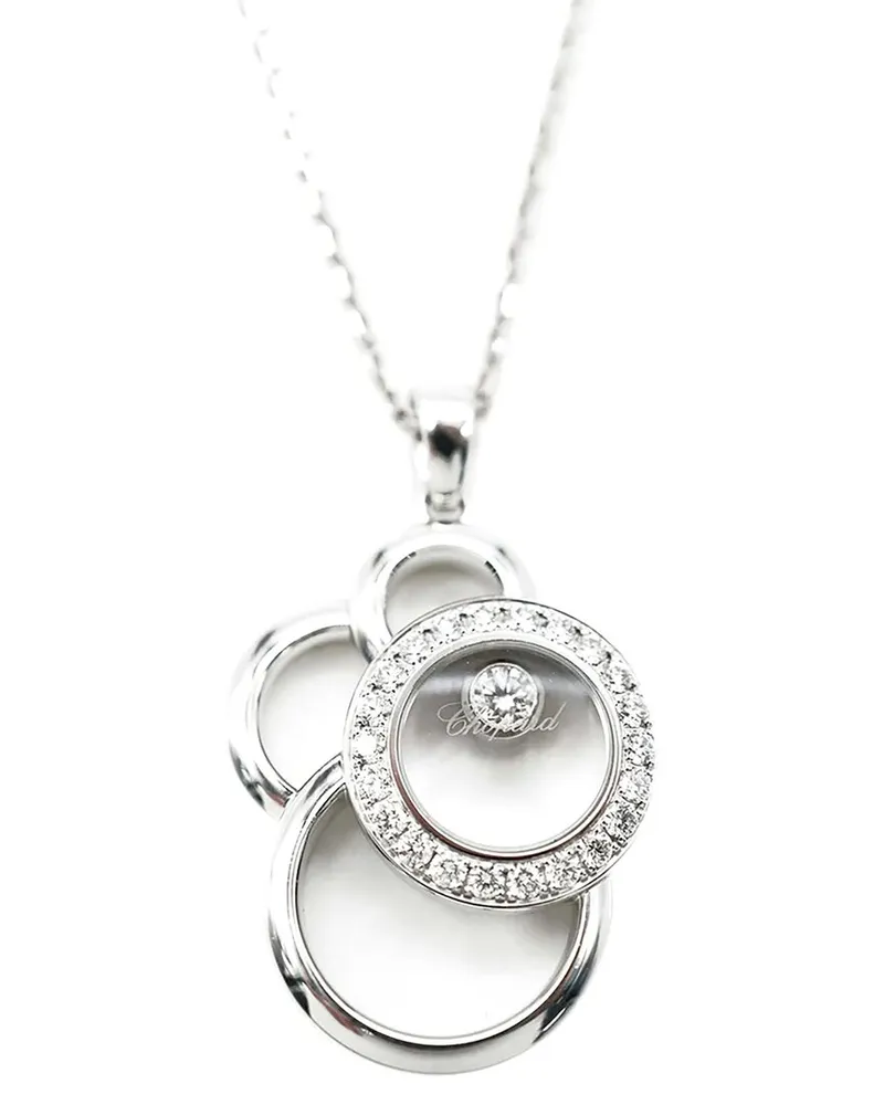 Chopard Happy Diamonds 18K 0.78 ct. tw. Diamond Pendant (Authentic Pre-Loved Nocolor