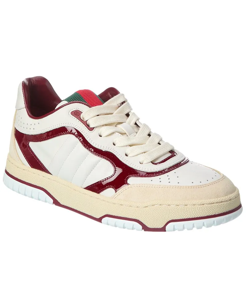 Gucci Re-Web Leather Sneaker White