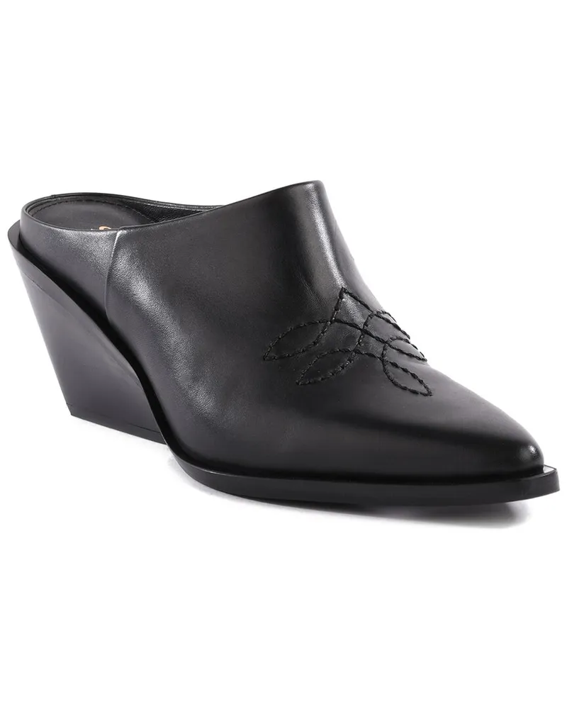 Seychelles Spirit Leather Mule Black