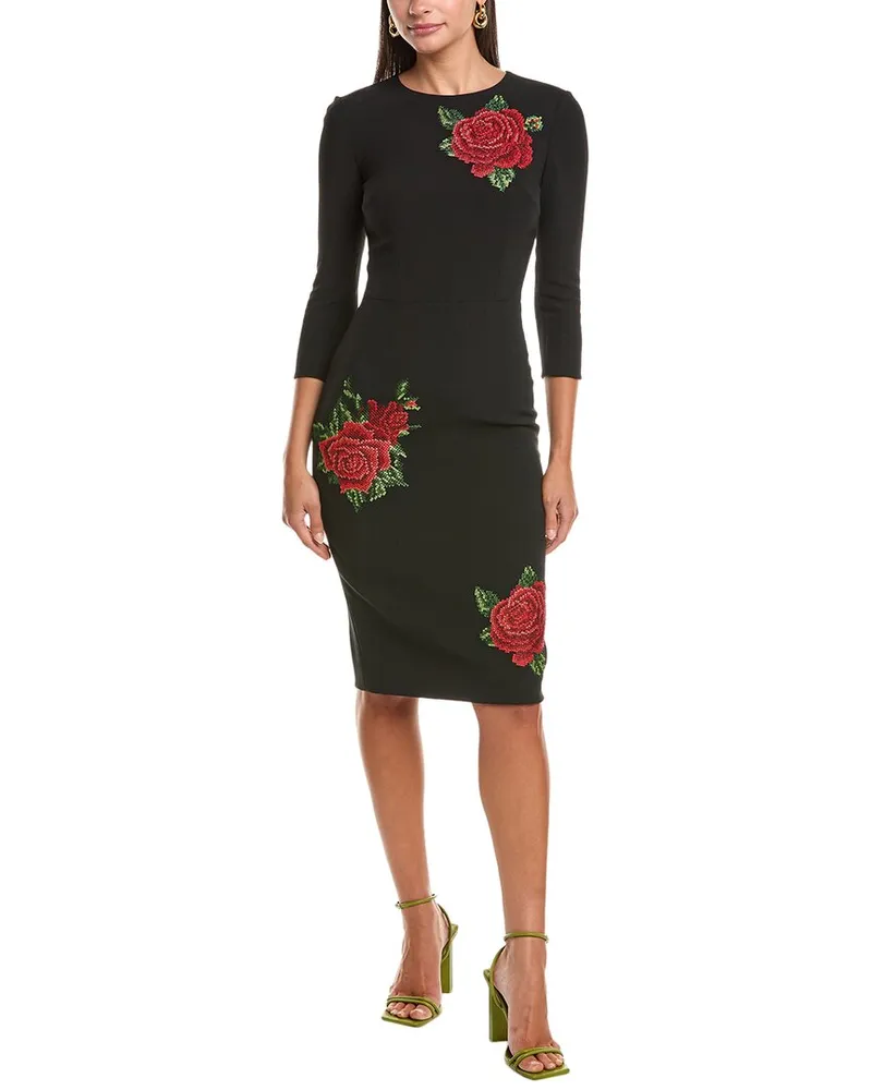 Dolce & Gabbana Midi Dress Black