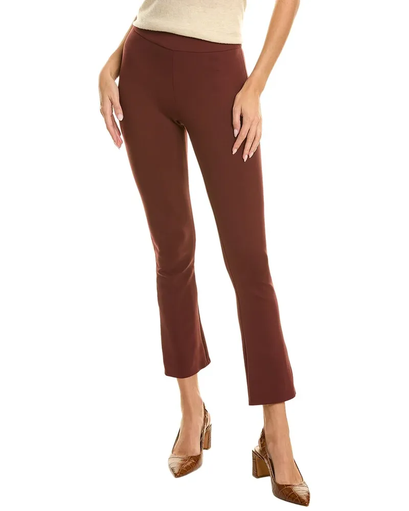 Theory Slim Kick Ponte Legging Red