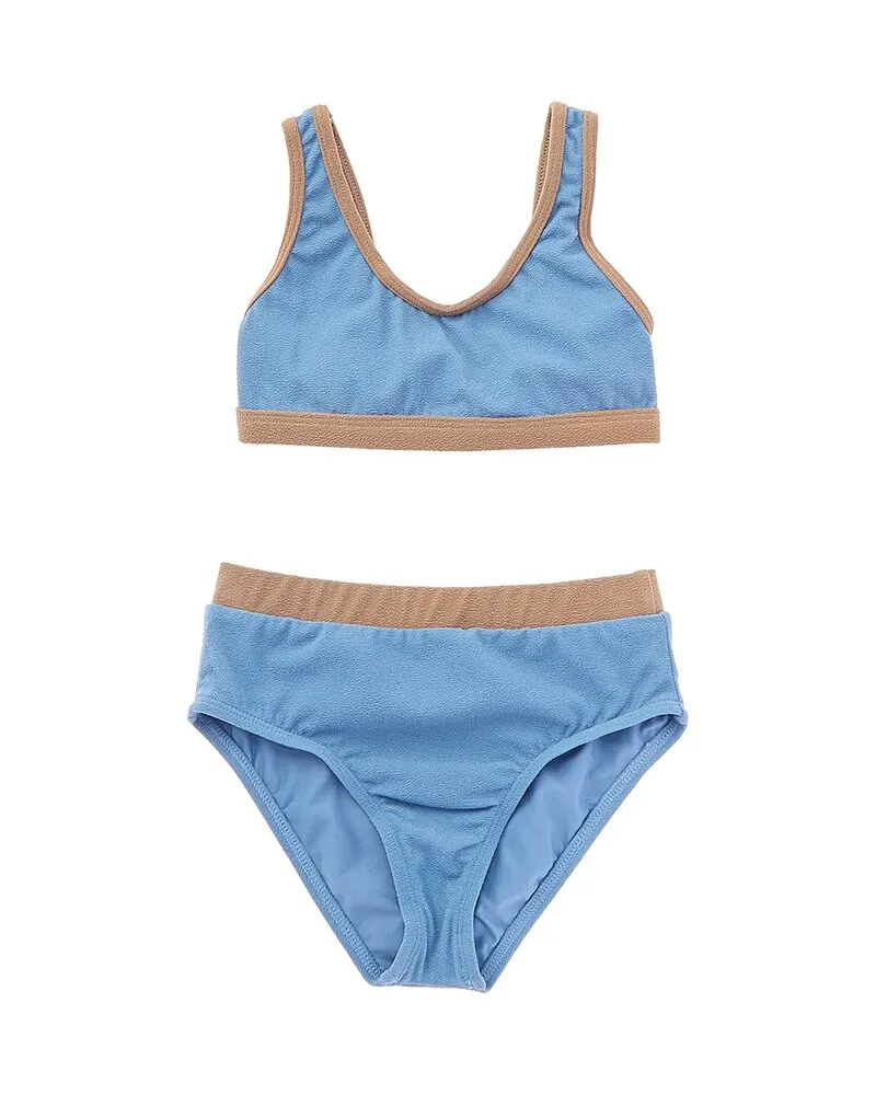 Splendid 2pc Tactile Bikini Set Blue
