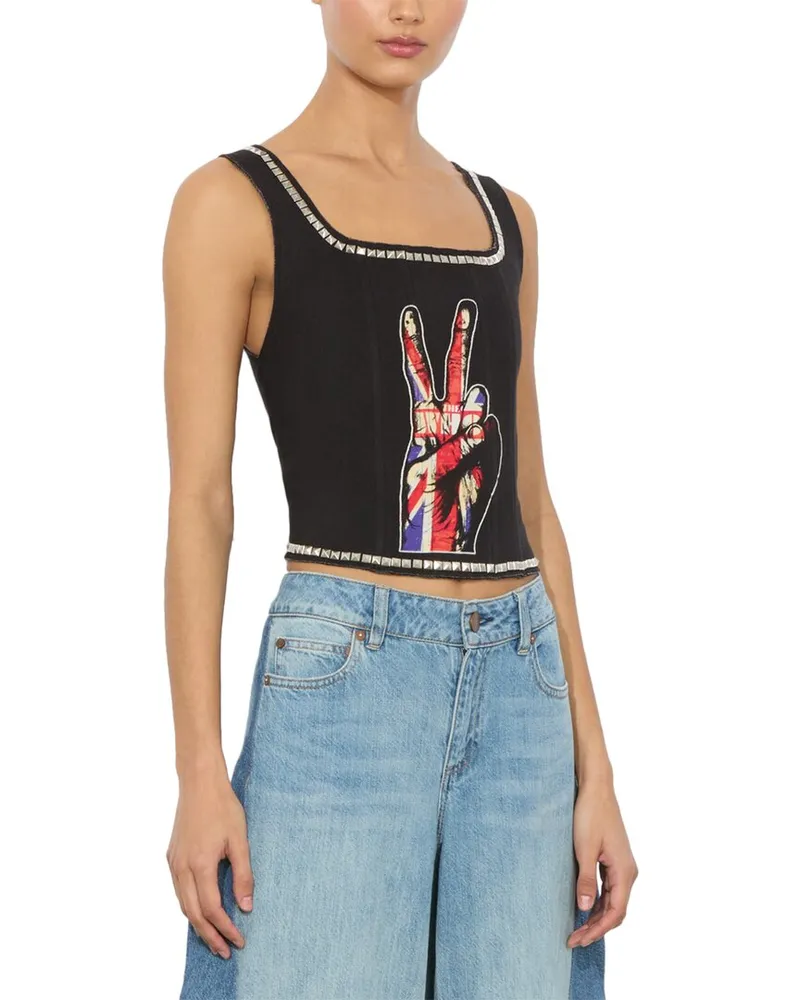 Alice + Olivia Breslin Top Nocolor