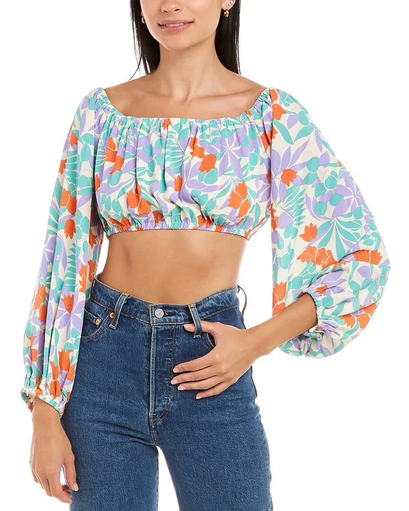 Traffic People Sofia Crop Top Orange