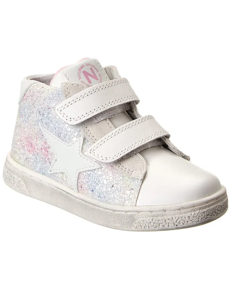 Naturino Pinn High Leather Sneaker White