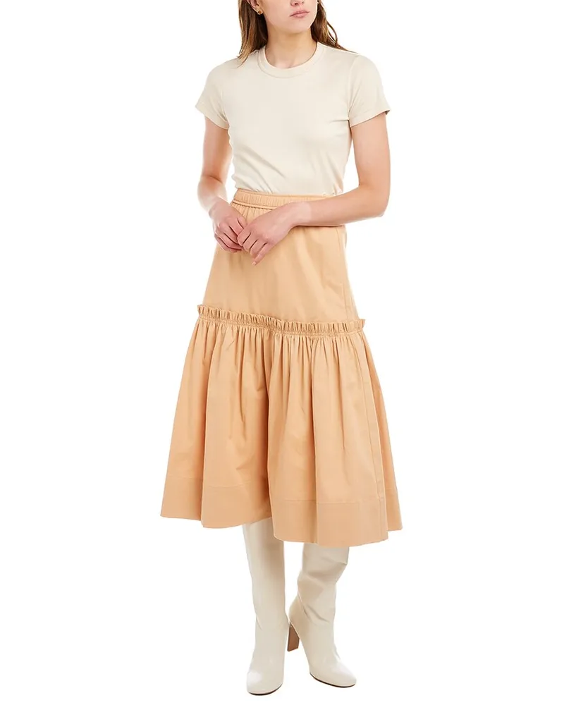 A.L.C. Louisa Midi Skirt Nocolor
