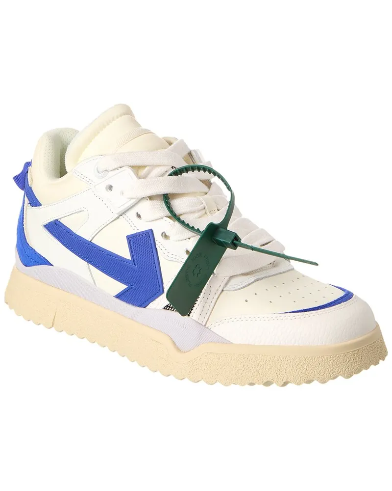 OFF-WHITE Off-White™ Midtop Sponge Leather Sneaker White
